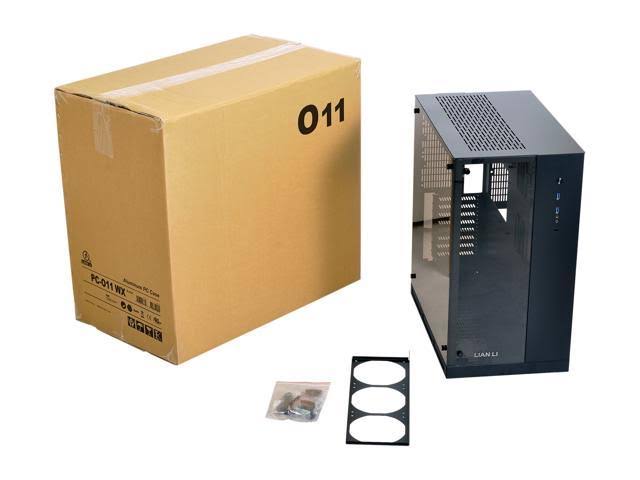 Lian-Li PC-O11 WX Case Mid Tower Chassis 2.5/3.5inch HDD USB 3.0 Black EATX