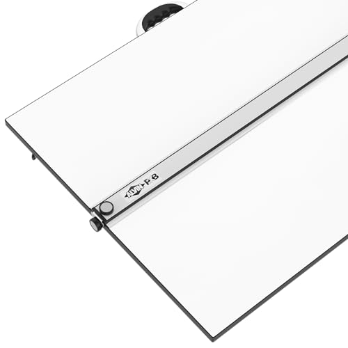 ALVIN Portable Drafting Board Size 20" x 26" Model PXB26, Easily Adjustable Drafting and Architecture Drawing Board with Ergonomic Carrying Handle - Portable Drafting Boards, 20 x 26 Inches