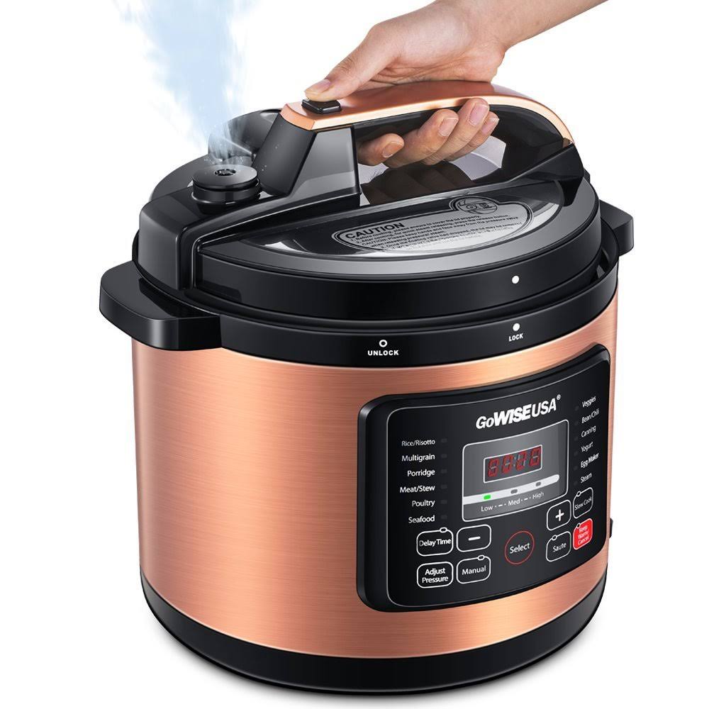GoWISE USA 6 qt. 10-in-1 Electric Pressure Cooker
