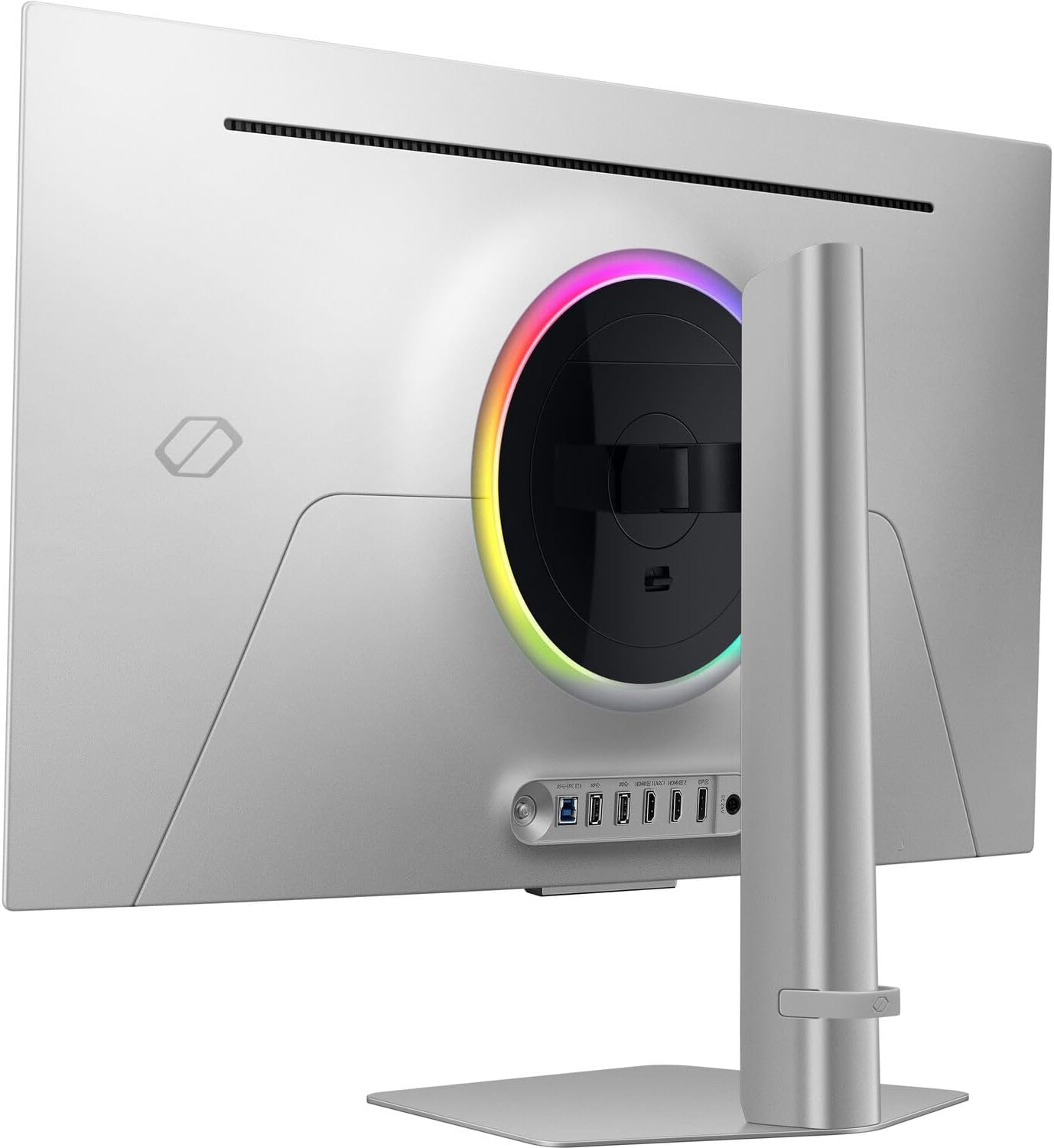 SAMSUNG Odyssey OLED G8 G80SD Monitor LS32DG802SNXZA Bundle with Docztorm Dock, 32" UHD 4K (3840x2160) Display, VESA Mount (100x100mm), Ideal for Home & Business, Silver (2024 Latest Model)