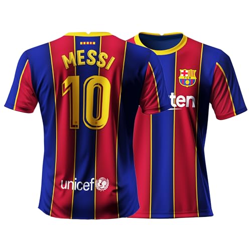 FC Barcelona 2020/2021 Official Home Jersey - Messi #10 - Collector's Edition, Authentic Design