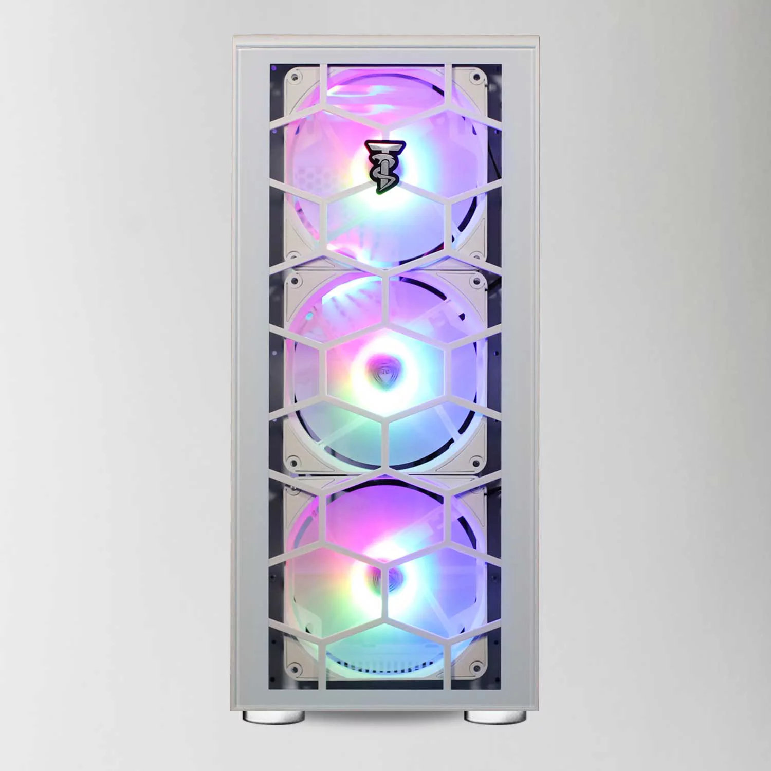 ViprTech.com Icefall Gaming PC Computer Desktop - AMD Ryzen 5 (12-Core), NVIDIA RTX 2060 6GB, 16GB DDR4 RAM, 128GB M.2 SSD, 1TB HDD, VR-Ready, Streaming, RGB, WiFi, Windows 10 Pro, 1 Year Warranty