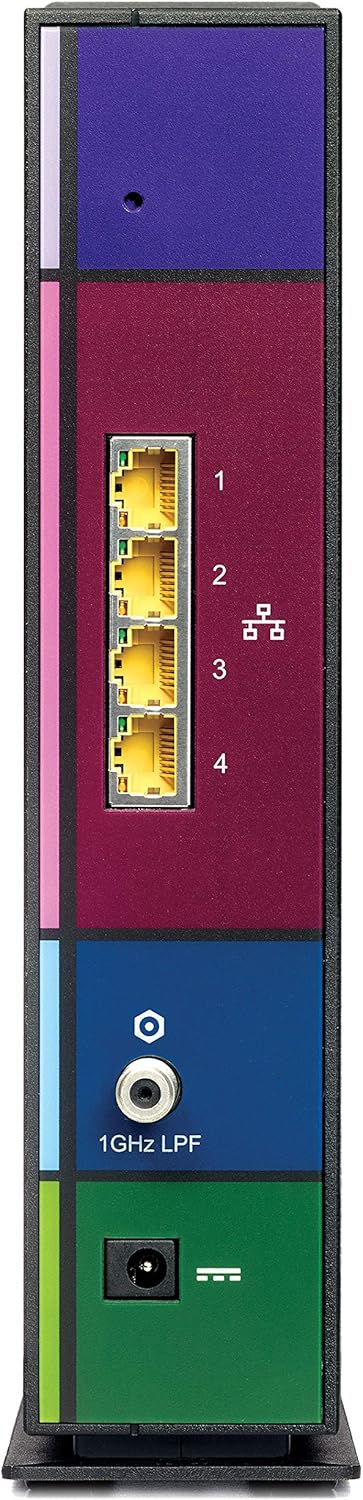 ARRIS SURFboard SBG7600AC2 DOCSIS 3.0 Cable Modem & AC2350 Dual-Band Wi-Fi Router, Approved for Cox, Spectrum, Xfinity & others (black)