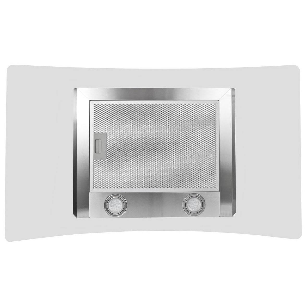 LessCare Wall-Mount Glass Range Hood