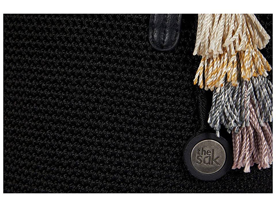 The Sak Silverwood Crochet Shopper Bag | Black