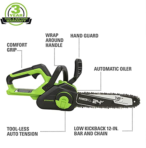 Greenworks 48V 17" Cordless Electric Lawn Mower, Leaf Blower, String Trimmer, (2) 4.0Ah Batteries and Rapid Charger
