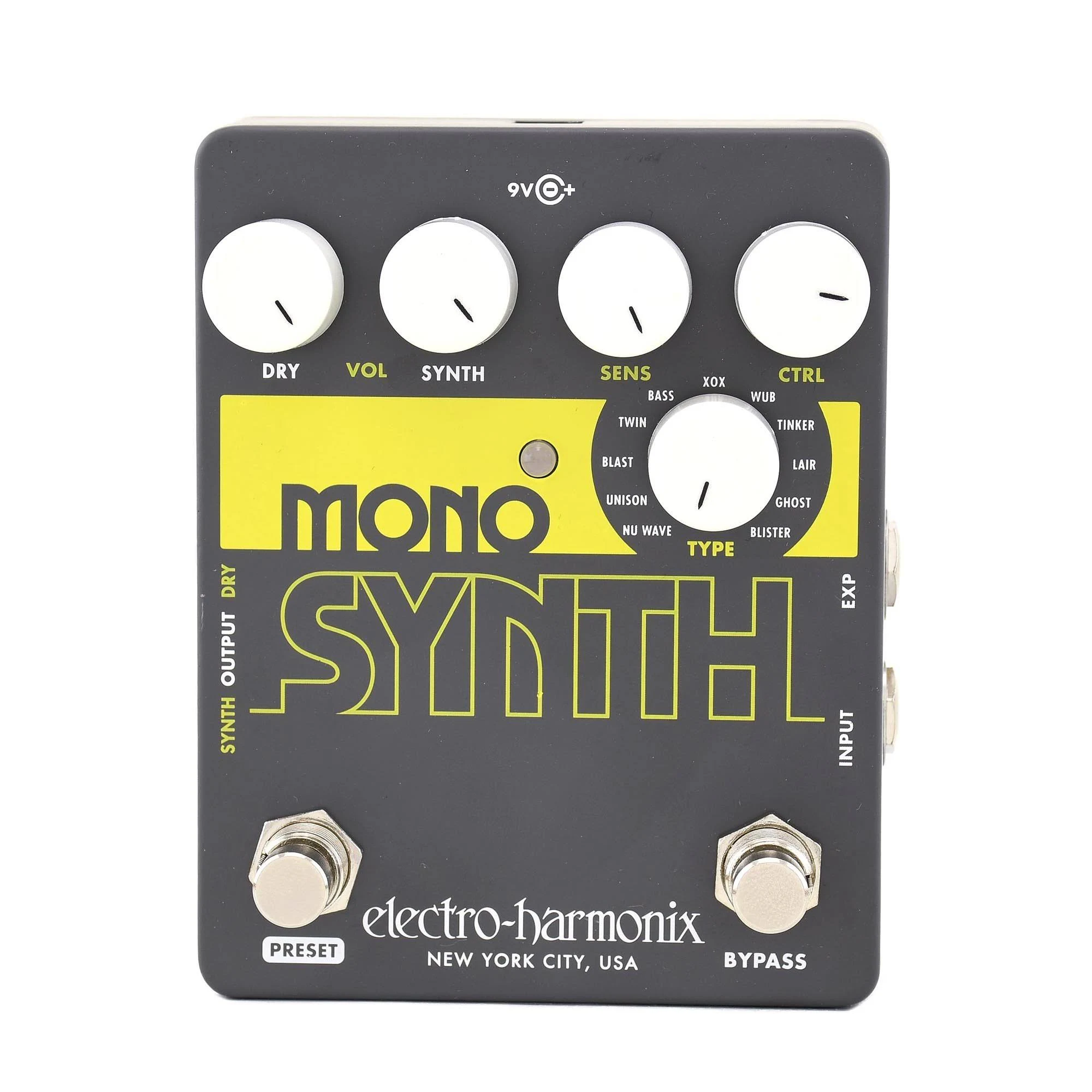 Electro Harmonix Mono Synth Guitar Synthesizer Pedal