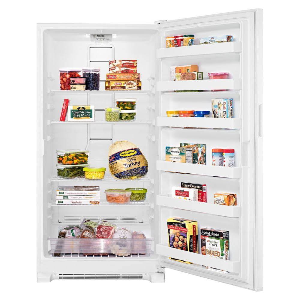 Maytag MZF34X20DW 20 Cu. ft. Frost Free Upright Freezer - White