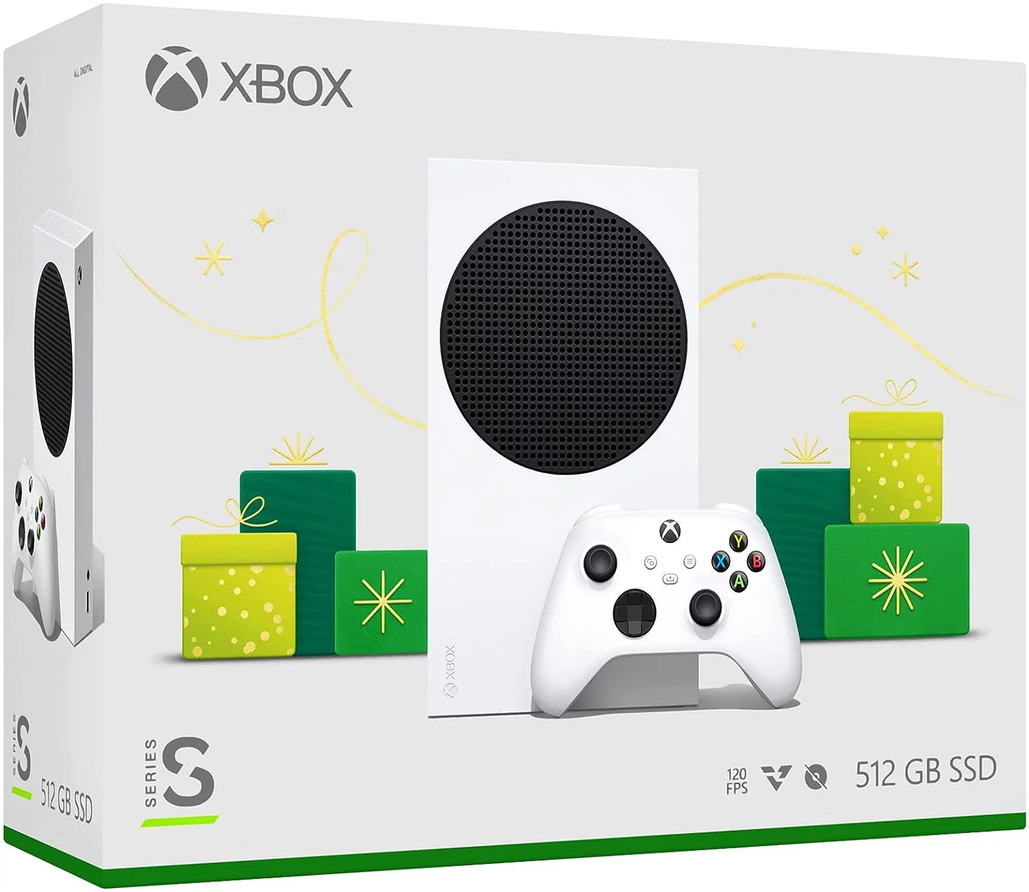 Microsoft Xbox Series S 512GB All-Digital (Disc-Free Gaming), Xbox 3 Month Game Pass Ultimate, Holiday Console with Mazepoly Accessories