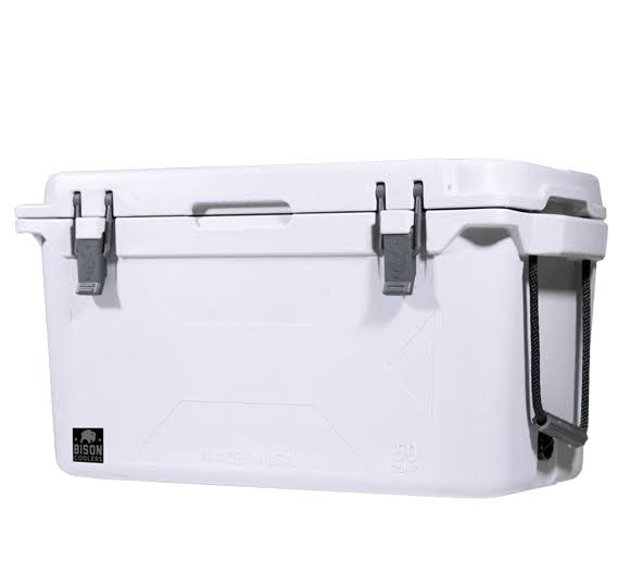 Bison Coolers 50 Quart Cooler - White