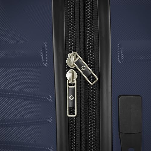 Samsonite Evolve SE Hardside Expandable Luggage with Double Spinner Wheels, Bass Black, Carry-on
