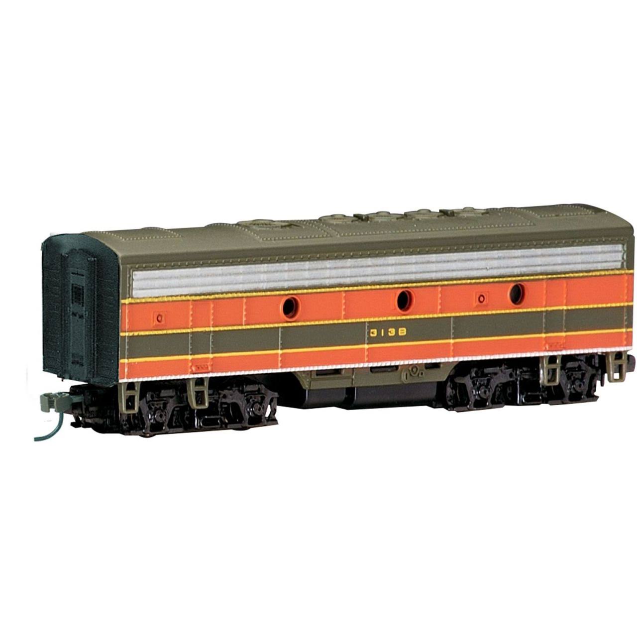 Bachmann EMD F7-B w/DCC Great Northern (Green/Orange) -- N Scale
