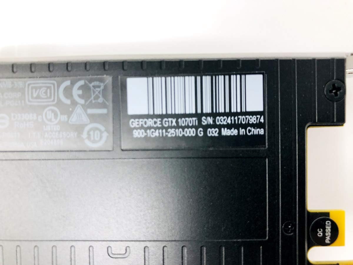 Nvidia GEFORCE GTX 1070 Ti FE Founder's Edition Graphics Card