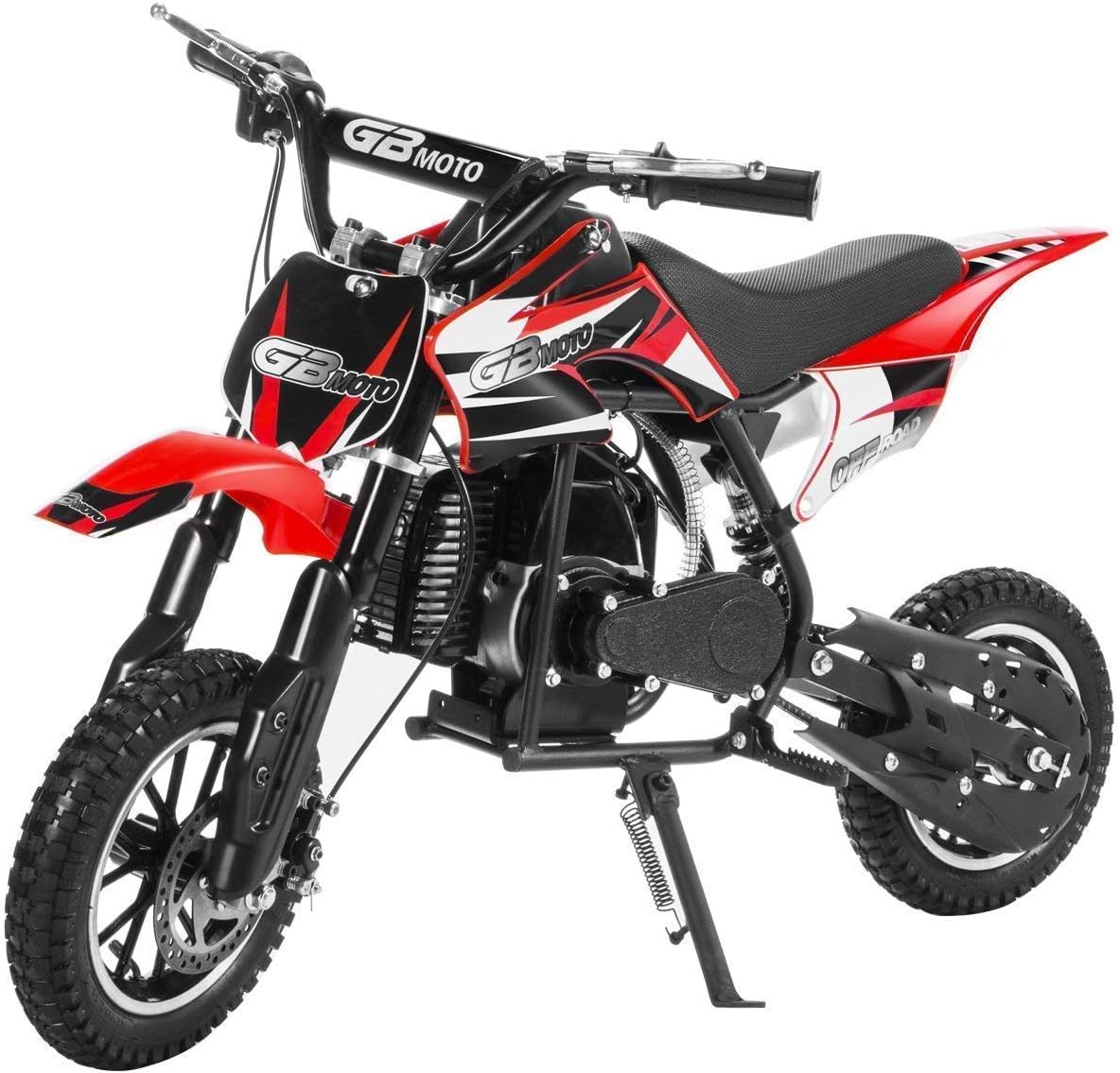49CC 2-Stroke Gas Power Mini Dirt Bike Dirt Off Road Motorcycle (Red)