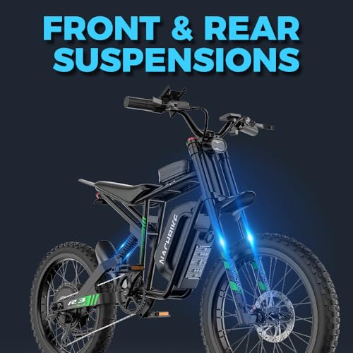 50MPH 6000W / 40MPH 3000W Electric Dirt Bike for Adults, 60V 25Ah Removable Battery Electric Motorcycle Up to 50miles, 24.5" MTB Tires (Rim 19'') E Moto, All Terrain E Bike Full Suspension