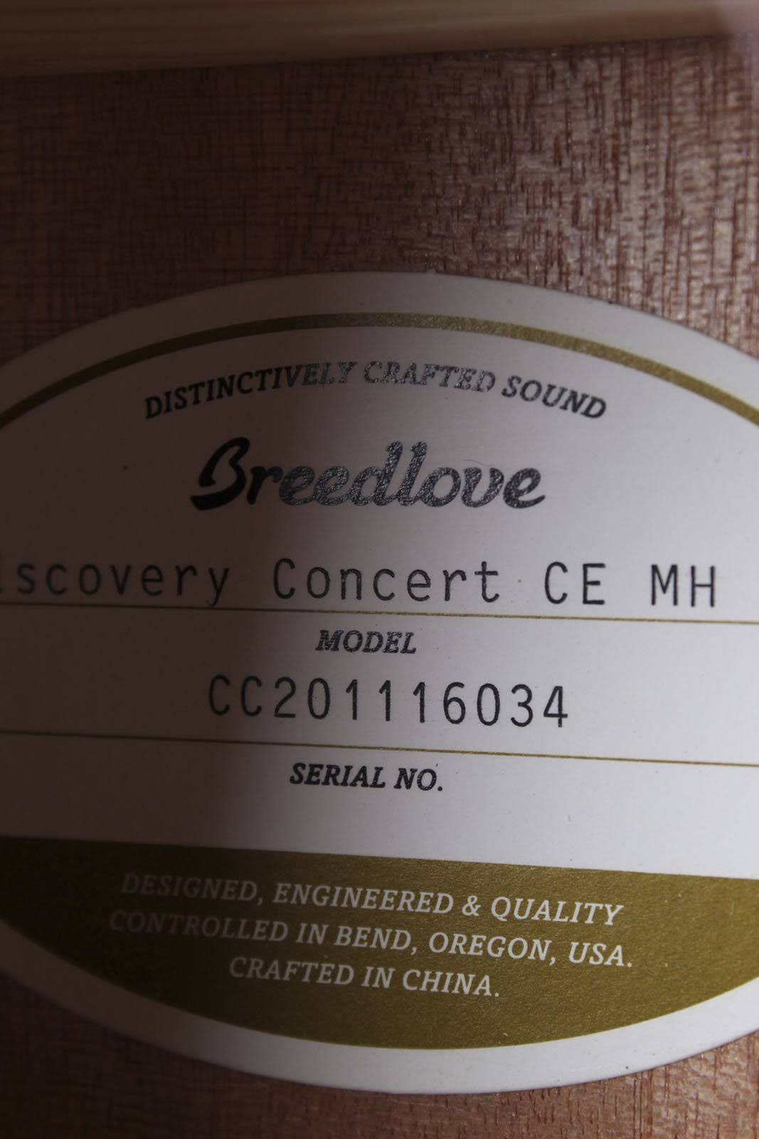 Breedlove Discovery Concert CE - Cosmo