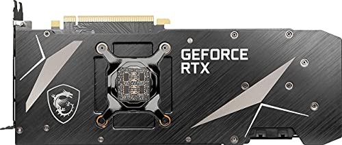 MSI Gaming GeForce RTX 3080 Ti Gaming X Trio 12G Computer Gaming Graphics Card 12GB GDRR6X 320-Bit HDMI/DP Nvlink Torx Fan 3 Ampere Architecture OC, NVIDIA GPU Video Cards for Gaming PC (Renewed)