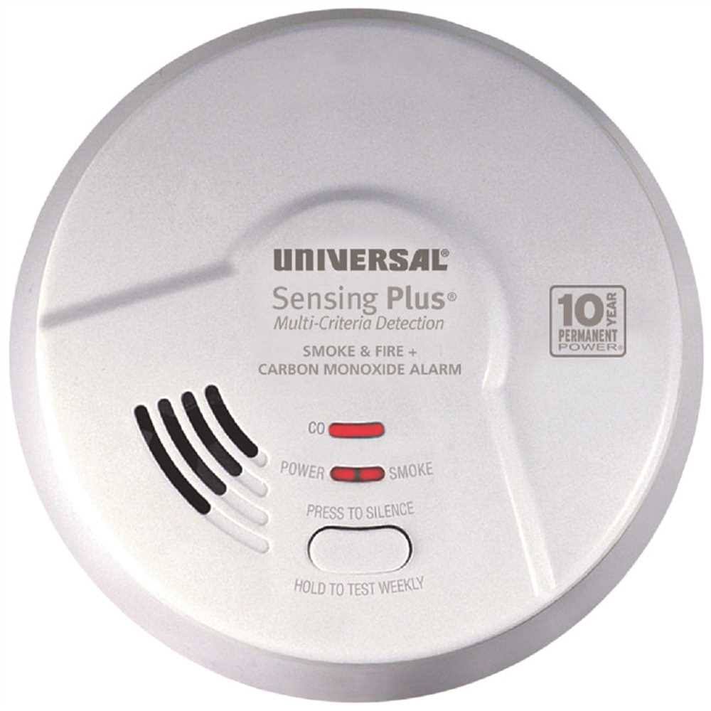 Universal Security Instruments Inc AMIC3511SB 10-Year Sealed Battery Operated 3-in-1 Smoke Fire u0026 Carbon Monoxide Detector M