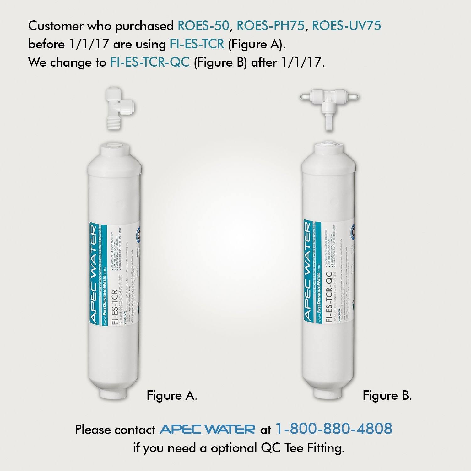 APEC Filter-max-es50 50 GPD High Capacity Complete Replacement Set for Essence Series REVERSE Osmosis Water Filter System