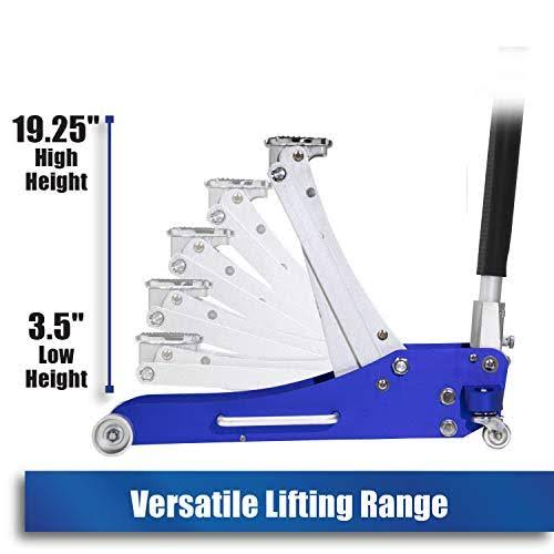 Arcan 2 Ton Aluminum Quick Rise Floor Jack Alj2t