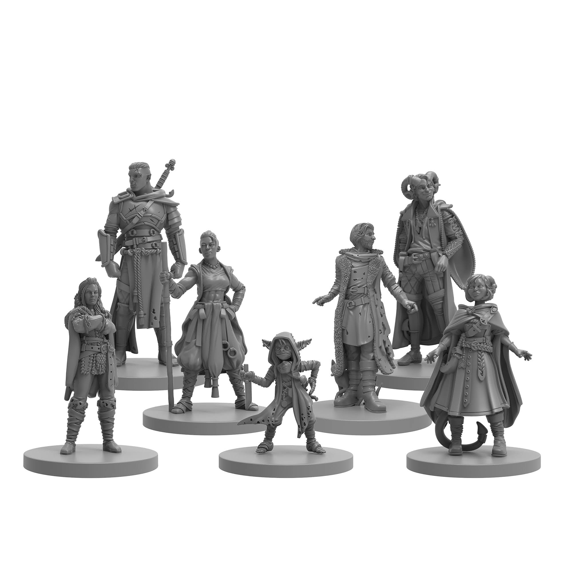 Critical Role - Mighty Nein Miniatures