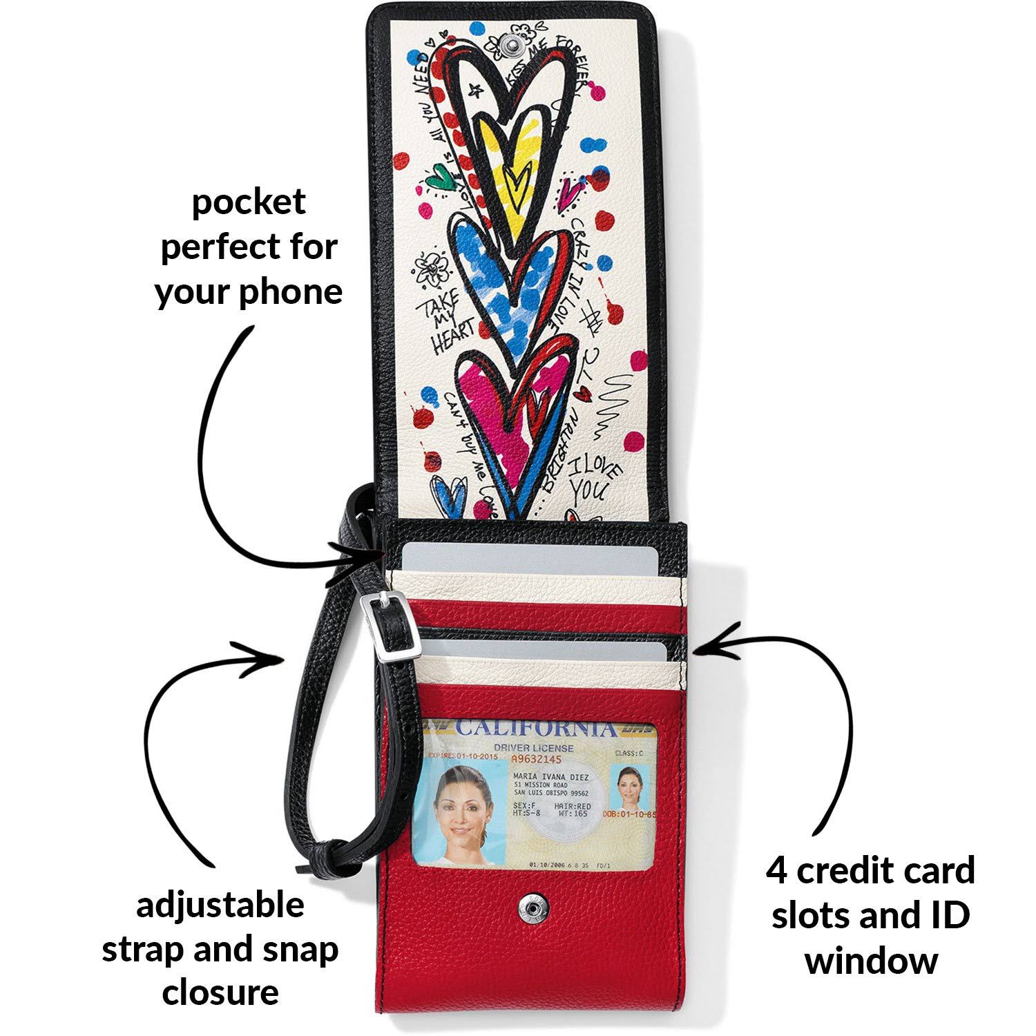 Brighton The Art of Love Phone Organizer Multi