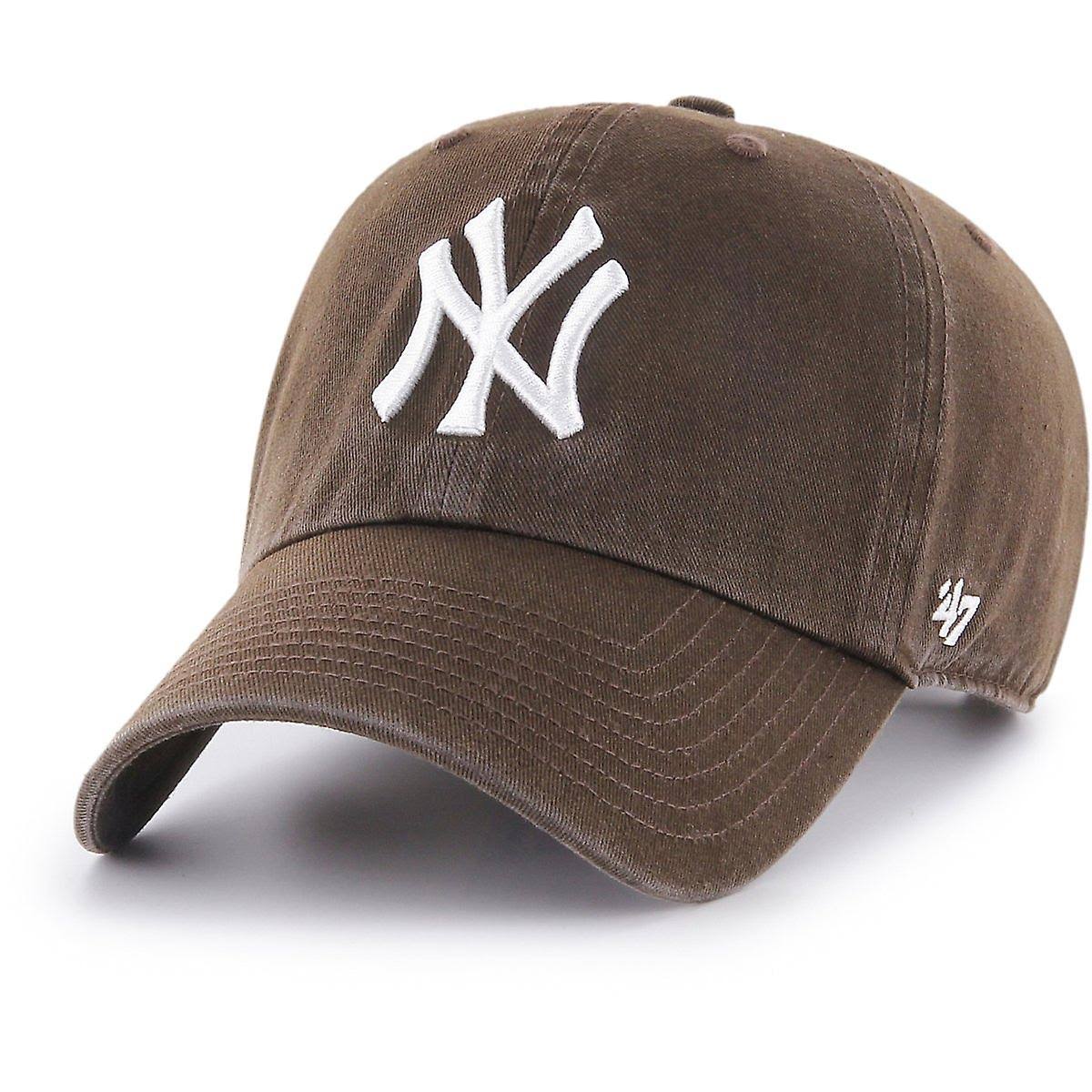&47 Brand Adjustable Cap - Clean Up New York Yankees Brown