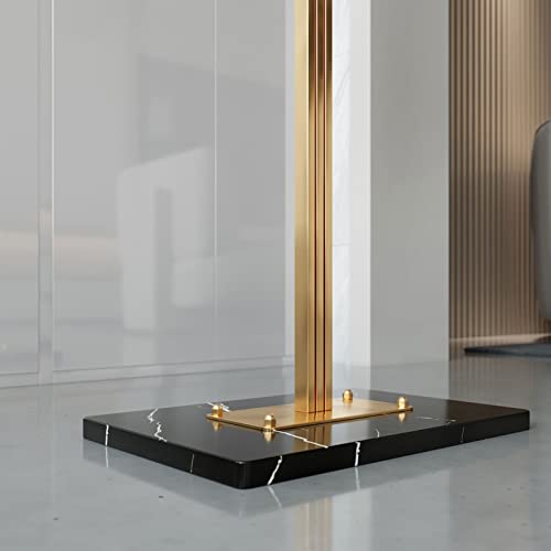 Home Furnishing Coat Rack Metal Coat Rack Standing Creative Wrought Iron Hanger Floor-to-Ceiling Living Room Simple Hanger, for Hat Purse Jacket Hanger Coat Rack Hat Hanger (Color : A)
