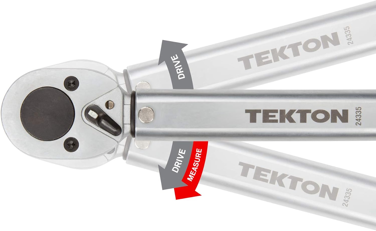 TEKTON 1/2 Inch Drive Click Torque Wrench (10-150 ft.-lb.) | 24335 Pack of 2