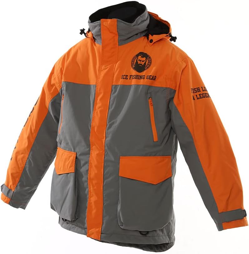 Nordic Legend Aurora Series Ice Fishing Suit, Insulated Bibs and Jacket, Waterproof Gear for Ice Fishing and Snowmobiling