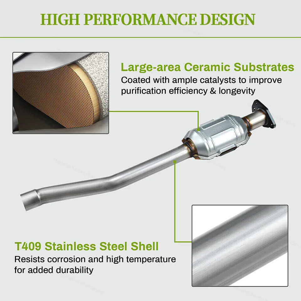BoardRoad Rear Catalytic Converter for GMC Terrain / Chevy Equinox 2.4L 2010-2017