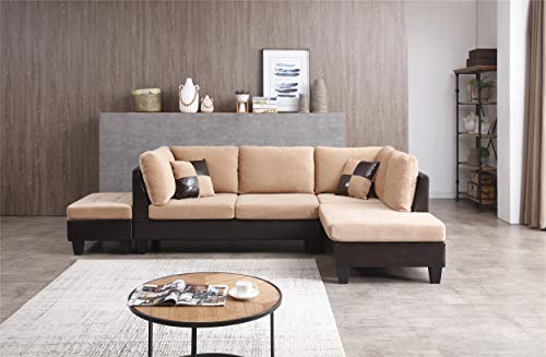 Edward Sectional, Tan