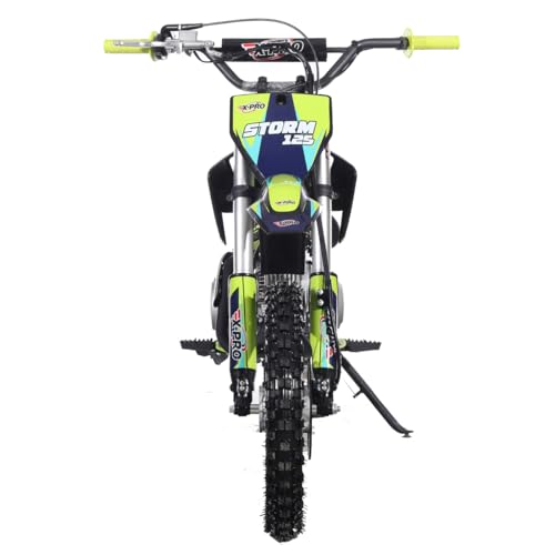 X-PRO Storm 125cc Dirt Bike with Automatic Transmission,14"/12" Tires! (Red)