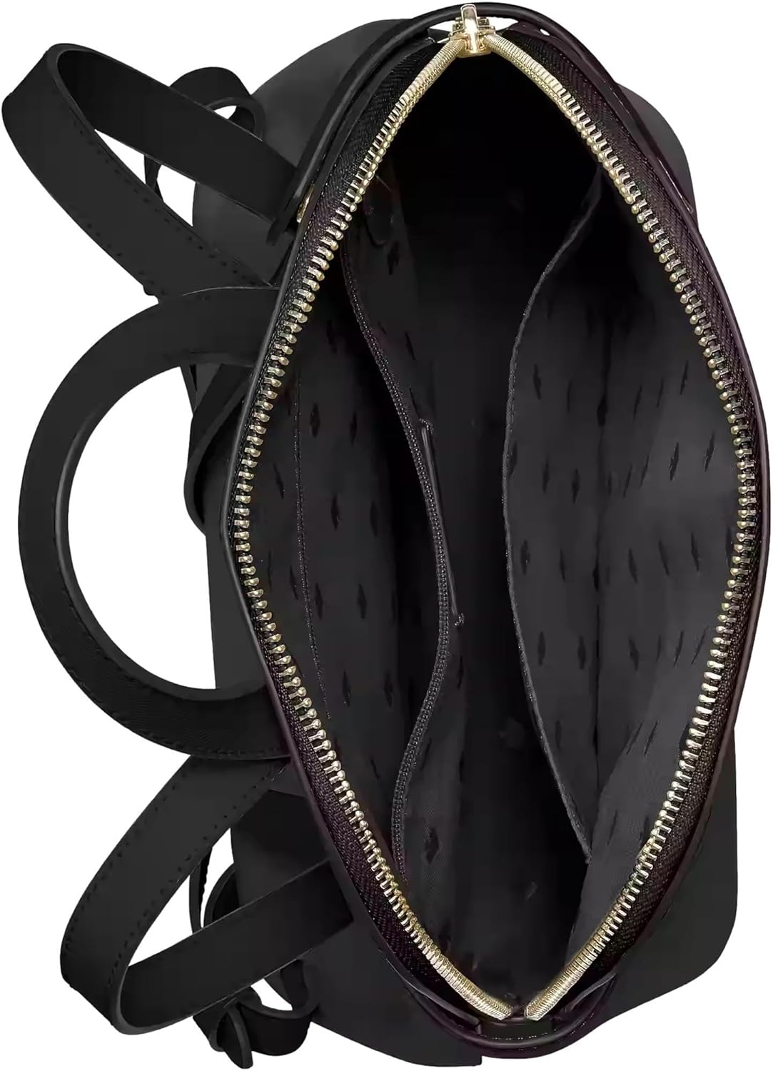 Kate Spade New York Staci Dome Saffiano Leather Medium Backpack Black