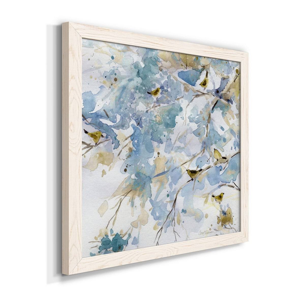 Topaz Spring II-Premium Framed Canvas - Ready to Hang - 34.5x34.5 - Maple