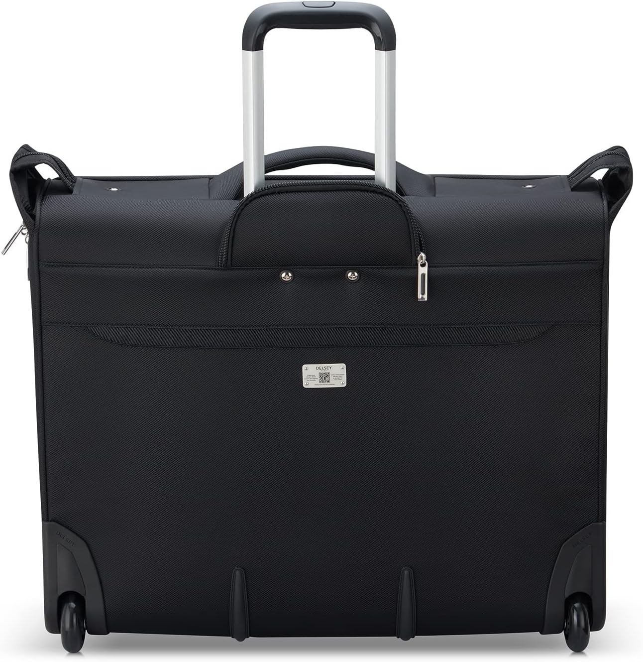 DELSEY Paris Sky Max 2.0 Two Wheel Garment Bag, Black, One Size