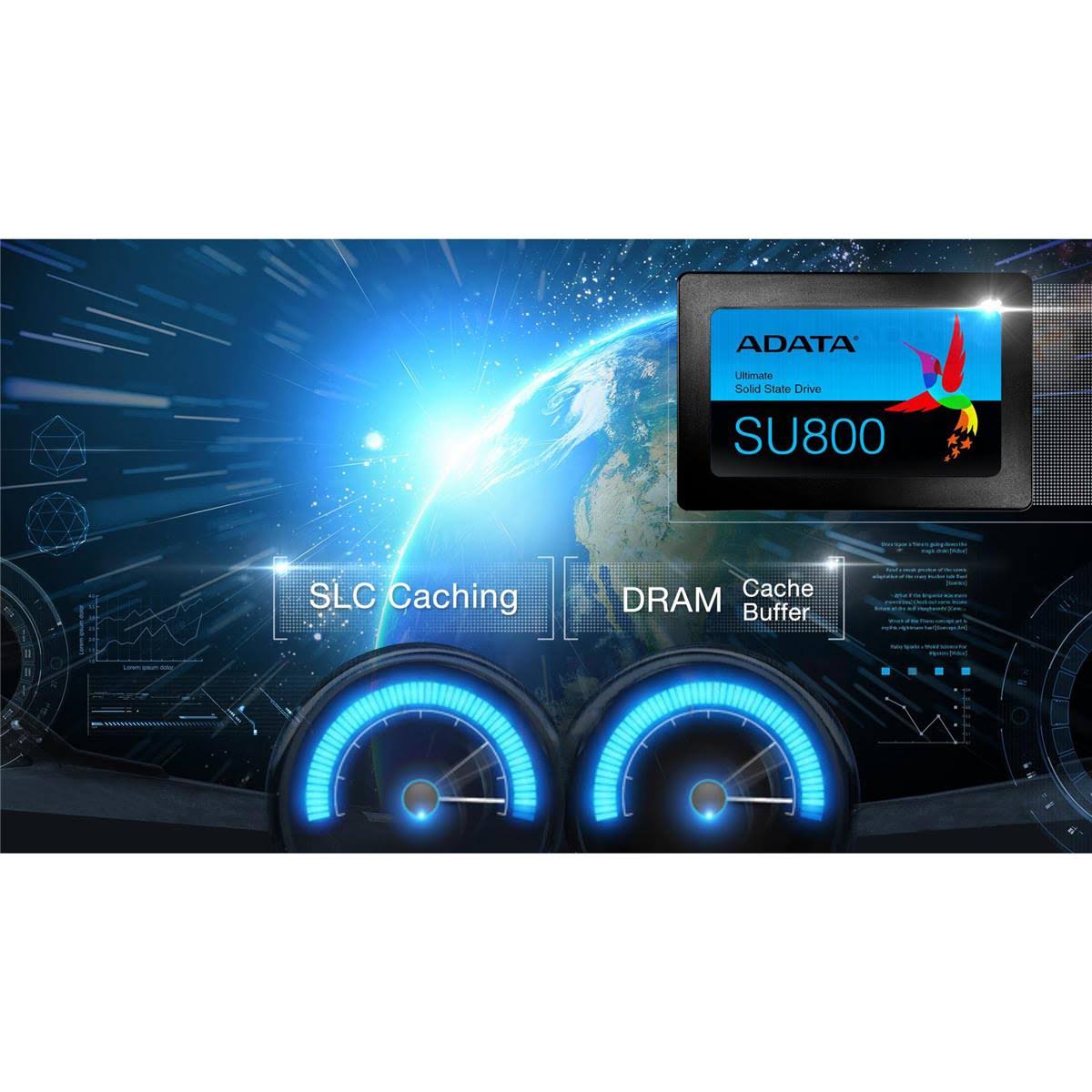 ADATA Ultimate SU800 SU800SS 2TB 2.5x22 SATA Internal Solid State Drive