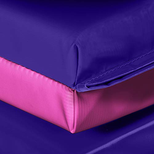 We Sell Mats - 4 ft x 6 ft x 2 - Personal Fitness & Exercise Mat for Home Workout - Lightweight and Folds for Carrying – All Purpose Gym Mat – Thick Mat for Yoga, Pilates, Stretches, Floor Exercises