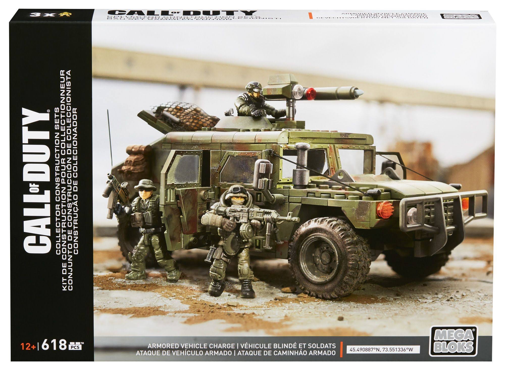 Mega Bloks Call of Duty Armored Vehicle Charge 31280