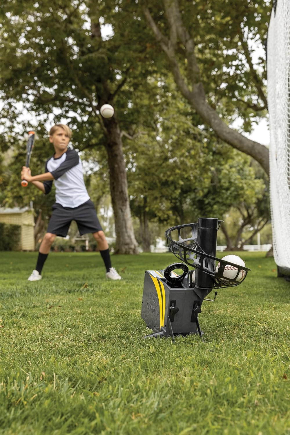 SKLZ Catapult Soft Toss Pitching Machine and Quickster Vault Net Bundle - Improve Your Batting and Fielding Skills with This Comprehensive Training Kit