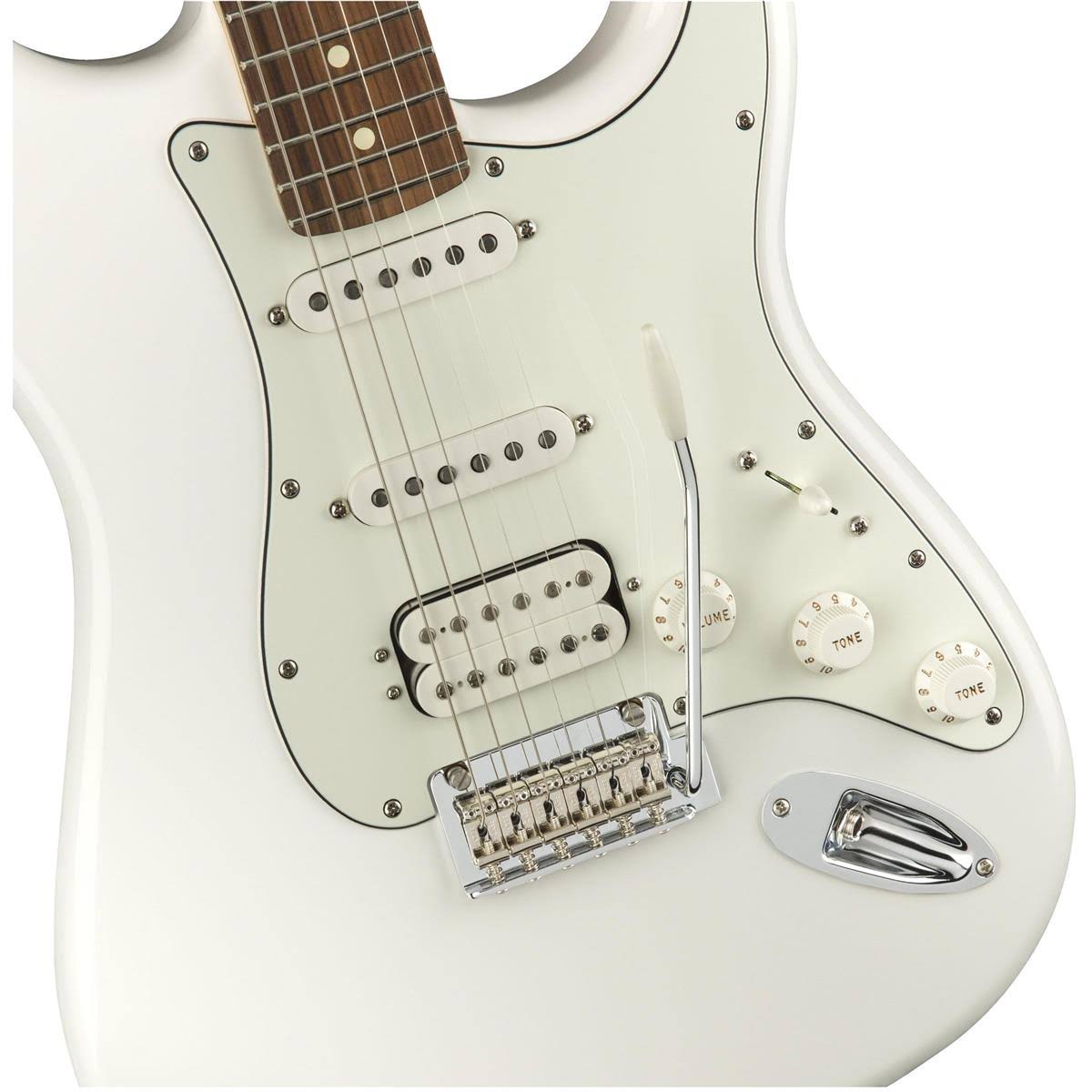 Fender Player Stratocaster HSS Electric Guitar (PAU Ferro/Polar White)