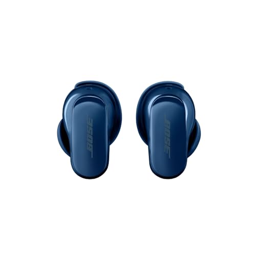 Bose QuietComfort Ultra Bluetooth Earbuds, Wireless Earbuds with Spatial Audio and World-Class Active Noise Cancellation, Deep Bass, Up to 6 Hours of Playtime, Black