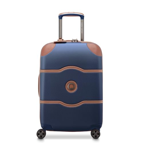 DELSEY PARIS Chatelet Air 2.0 Hardside Luggage with Spinner Wheels, Angora, Checked-Large 28 Inch