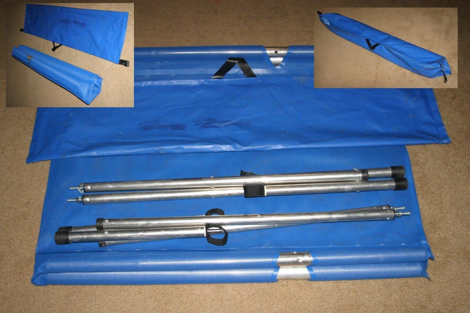 Camp Time Roll-A-Cot Folding Camp Cot, Regular, Royal Blue
