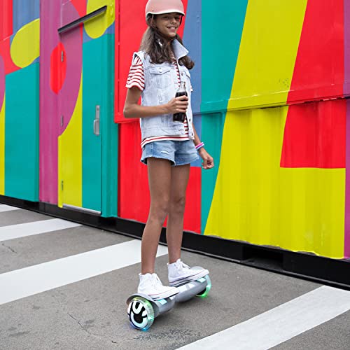 Jetson All Terrain Hoverboard with LED Lights, LED Light-up Wheels, Self-Balancing Hoverboard with Active Balance Technology, Ages 12+