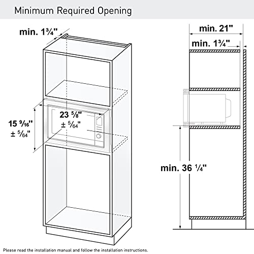 Panasonic NN-TK81KCS Microwave Oven Trim Kit, Stainless Steel