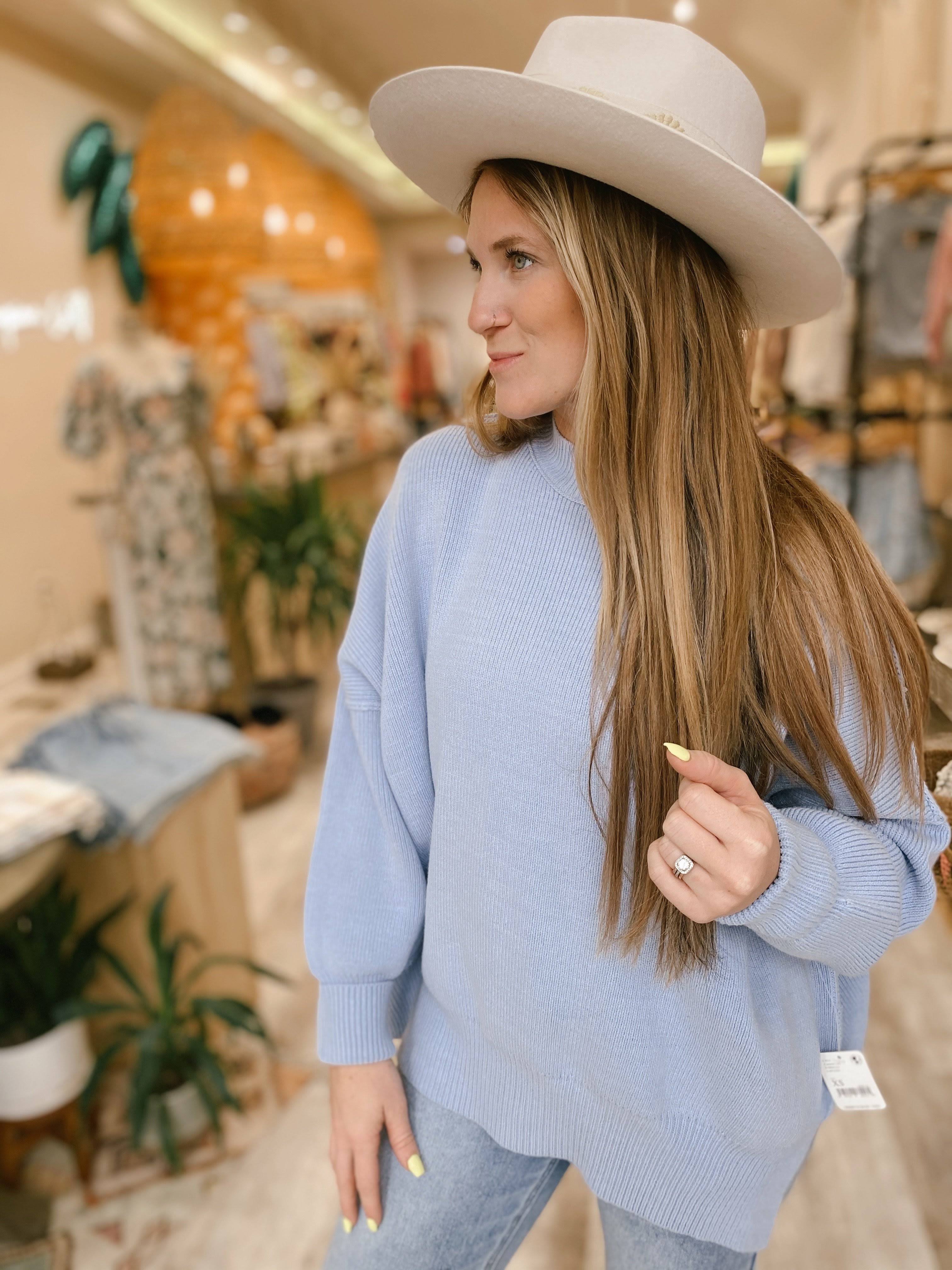 Free People Easy Street Tunic - Blue - Small