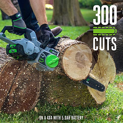 EGO Power+ CS1610 16-Inch 56V Lithium-ion Cordless Chainsaw-Battery and Charger Not Included, Black