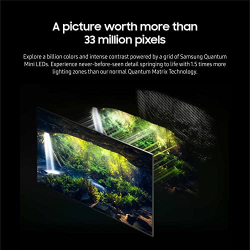 SAMSUNG 65-Inch Class Neo QLED 8K QN900C Series Mini LED Quantum HDR Smart TV with Infinity Screen