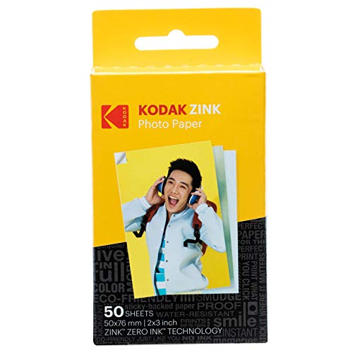 Kodak Step Touch | 13MP Digital Camera & Instant Printer with 3.5 LCD Touchscreen Display, 1080p HD Video - Editing Suite, Bluetooth & Zink Zero Ink Technology | White